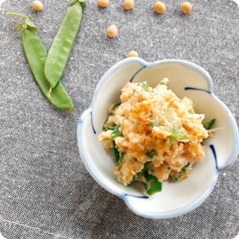 季節の白和え