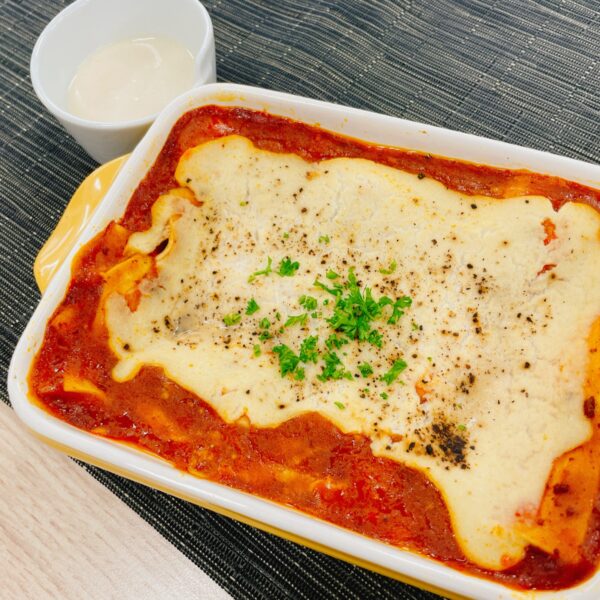 おからでヘルシーラザニア