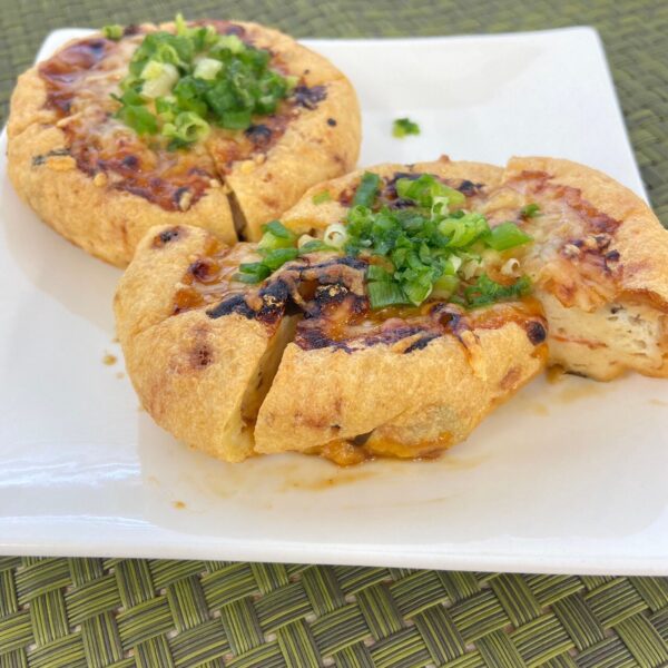 がんもどきの味噌チーズ焼き